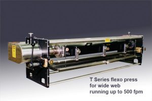 T Series Flexo Press for Wide Web Running Up To 500 FPM